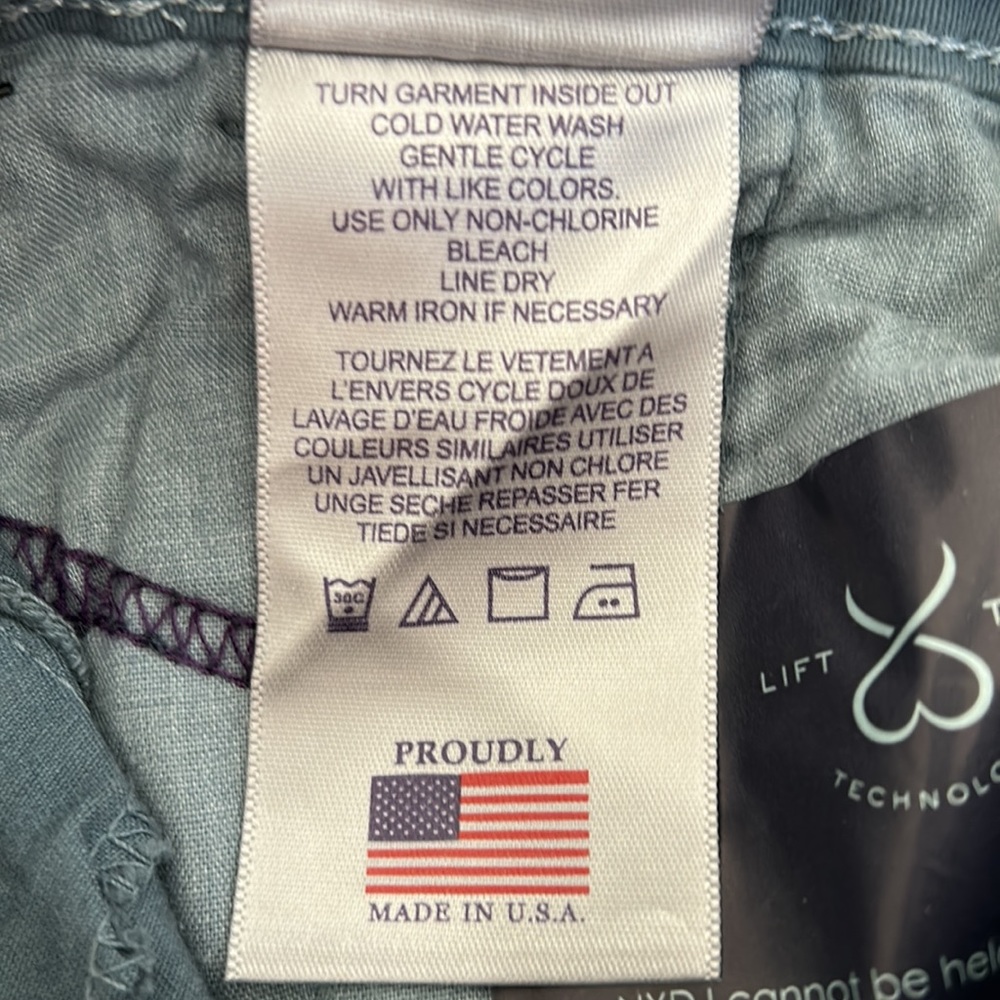 NWT NYDJ Samantha Utility Pants 2P - Picture 13 of 16